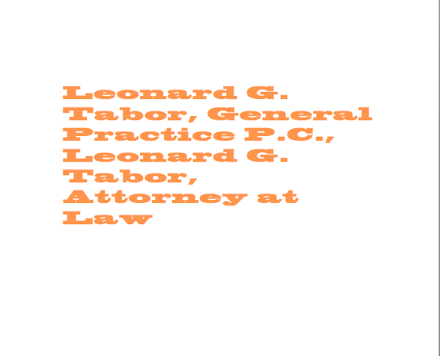 Leonard G. Tabor, P.C.