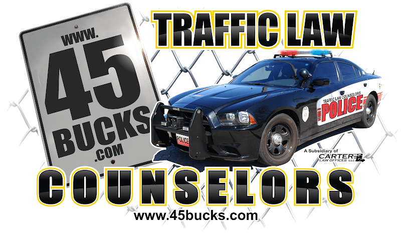 Traffic Law Counselors St. Louis 45BUCKS.com®
