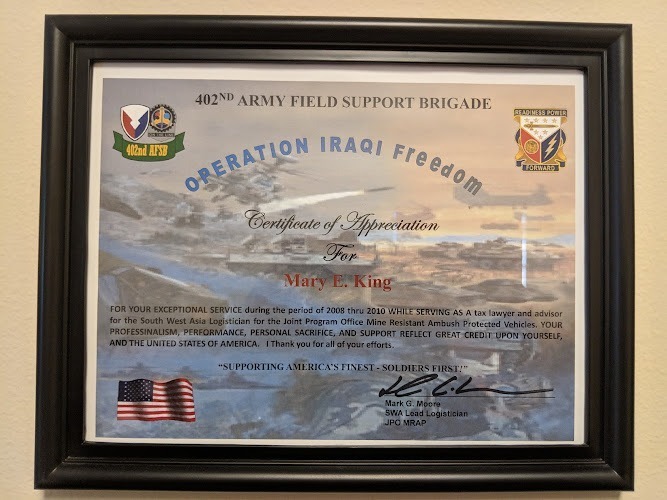 Law Office of Mary E. King, P.L.