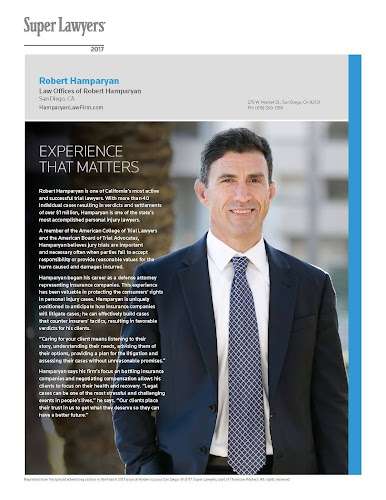 Hamparyan Personal Injury Lawyers San Diego, APC