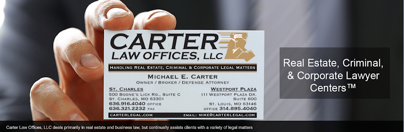 Real Estate Lawyer Centers of Carter Law Offices, LLC